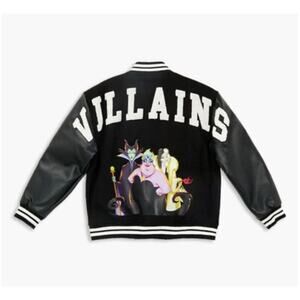 Disney x Forever 21 Kids Villains Varsity Jacket - DISNEY JACKET BRAND NEW 9/10